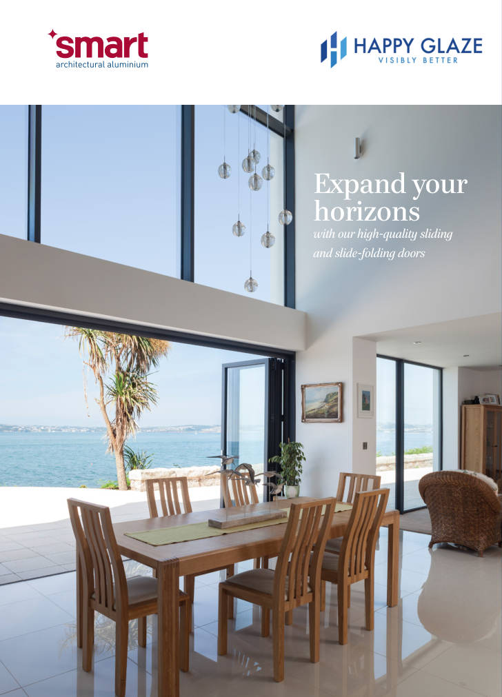Aluminium Bifold & Sliding Doors brochure cover