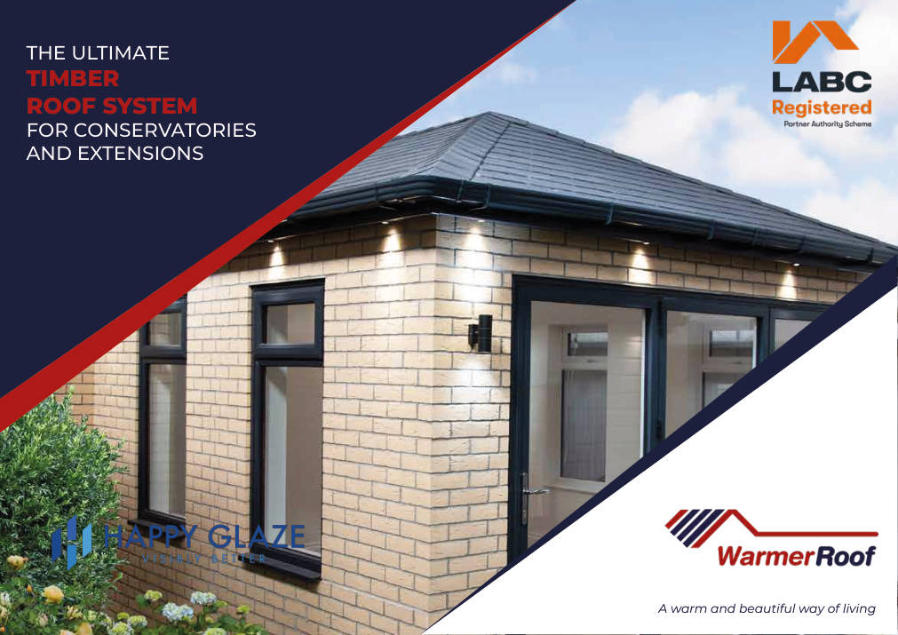 Conservatory Warmer Roofs brochure cover